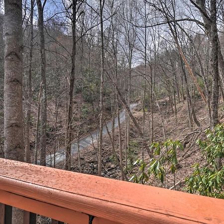 Tree Top Dream Cabin With Hot Tub In Gatlinburg! Villa Esterno foto