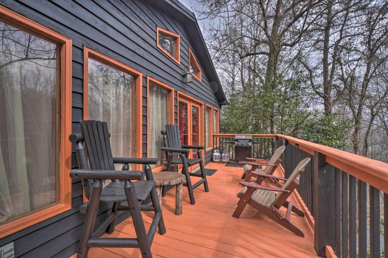 Tree Top Dream Cabin With Hot Tub In Gatlinburg! Villa Esterno foto