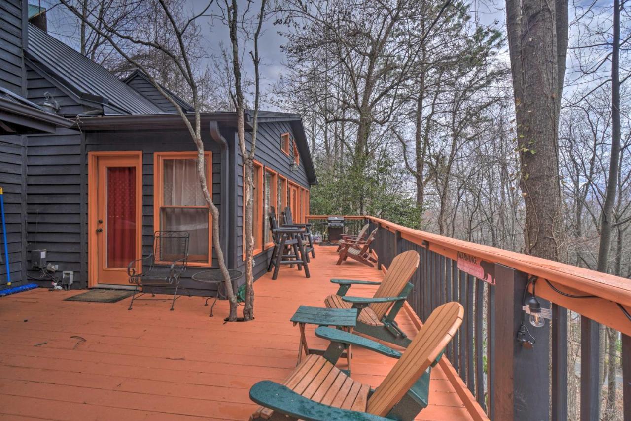 Tree Top Dream Cabin With Hot Tub In Gatlinburg! Villa Esterno foto